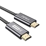 Cable HDMI 4K de 2M,PIPIKA 2.0 Cable HDMI trenzado de nailon de alta velocidad de 18 Gbps Admite 4K@60Hz,2160p,1080p,3D,HDCP 2.2,ARC Compatible con TV,Blu-Ray,PS5,Xbox,Proyector,Barra de sonido,PC