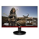 AOC Monitor Gaming G2590FX- 25' Full HD, 144 Hz, 1Ms, TN, FreeSync Premium, 1920x1080, 400 cd/m, D-SUB, HDMI 2x1.4, Displayport 1x1.2