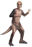 Jurassic World - Disfraz de dinosaurio T-Rex para niños, infantil talla 3-4 años (Rubie's 610814-S)