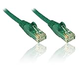 Premium Cord Cable de Red Ethernet, LAN & Patch Cable Cat6, UTP, rápido Flexible y Resistente, Cable RJ45 1Gbit/S, AWG 26/7, Cable de Cobre 100% Cobre, Verde, 0,25 m