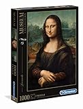 Clementoni-Rompecabezas Puzzle 1000 Piezas Museos Leonardo: Mona Lisa, 12+ (31413)