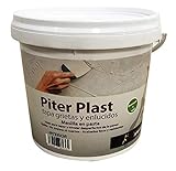 Masilla en Pasta Interior - Piter plast al Uso, Sirve para tapar agujeros, grietas y fisuras. (5 kg.)