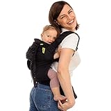Boba Air mochila portabebés y niños liviana - Mochila porteo bebé a partir de los 3 meses (7 a 20 kg) - Mochila para porteo bebé y niño (negra)