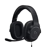 Logitech G433 Auriculares Gaming con Cable, Sonido 7.1 Surround, DTS Headphone:X, Transductores 40mm Pro-G, Peso Ligero, USB y Jack Audio 3, 5mm, PC/Mac/Nintendo Switch/PS4/Xbox One, Negro