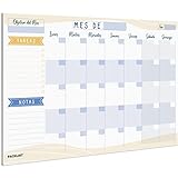 PACKLIST Organizador A4 - Agenda Planificador Mensual Calendario Perpetuo 2023/24/25 - 25 Hojas.
