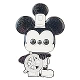 Loungefly Funko - Disney Large POP! Pin De Esmalte: Steamboat Willy - Mickey Mouse Pin De Esmalte - Exclusivo De Amazon - Broche Imperdible Coleccionable - Para Mochilas & Bolsas - Idea Para Regalo