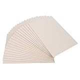 ewtshop 20 hojas de cartón gris DIN A4, grosor 2 mm, 1230 g/m², cartón encuadernado, calendario, cartón para modelos, cartón para manualidades