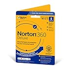 Norton 360 Deluxe 2020 | Lisebelisoa tse 5 | Selemo se 1 | E kenyelletsa Secure VPN le Password Manager | Li-PC, Mac, li-smartphone le matlapa | Khoutu ea ho qala ka poso