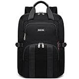 Mochila portátil para mujeres La mochila de los hombres funciona con ranura de carga USB compacta, elegante mochila escolar niña niño, bolsa compartimental portátil de 15.6 pulgadas