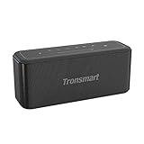 Tronsmart Mega Pro Altavoz Bluetooth 60W, Altavoz inalámbrico Portátil con TWS & NFC, Sonido Digital 3D, Panel Táctil, 10H de Reproducción Continua y Manos Libres para Fiesta, Hogar, Playa - Negro