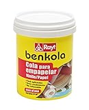 Rayt 1760-09 Benkola papel vinilo: Cola para empapelar. Lista al uso. Papel pintado o vinilo con dorso de papel o tejido. 1 kg