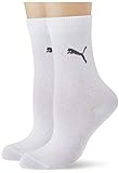 PUMA Junior Easy Rider Socks (2 Pack) Calcetines, White, 31-34 Unisex niño