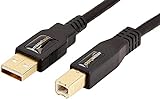 Amazon Basics - Cable USB 2.0 de tipo A a tipo B (4,8 m)