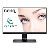 BenQ GW2475H - Monitor de 23.8' FullHD (1920x1080, 5ms, 60Hz, 2x HDMI, IPS, VGA, Altavoces, Eye-Care, Flicker-Free, Low Blue Light, antireflejos) - Negro