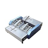 Automatisk bogfoldemaskine, Elektrisk A3 papirboghæftemaskine, hæftemappe, hæfteindbindingsmaskine, 24/6 type hæftefoldemaskine