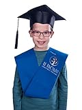 Tiltextil Birrete de graduación infantil y primaria - Azul, Infantil