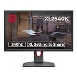 BenQ ZOWIE XL2540K Monitor Gaming (24,5 pulgadas, FHD 1080p, 240 Hz, 1ms, XL Setting to Share)