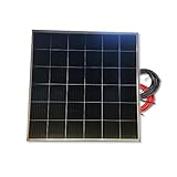 Panel solar monocristalino 200W 12V placa cuadrada con cable de 5 metros células PERC de alta eficiencia