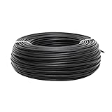Rollo Cable Eléctrico de 100 m | H07V-K | Sección 1 x 1,5 mm2 | Color negro