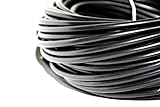 Hilark - Cable de 4 hilos (0,75 mm2, H03VV-F, 4 x 0,75 mm2, 4 g0,75 mm2) (50 m), color negro