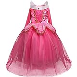 Behavetw - Disfraz de Bella para niñas, disfraces de princesa, para Halloween, para niñas de 4-9 años