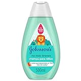 Johnson's Baby Xampú No Més Estirades per a Nens, Deixa el Cabell Suau, Llis i Fàcil de Pentinar - 500 ml