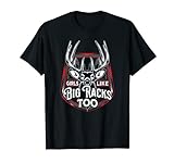 Funny Girls Like Big Racks conçoivent également des t-shirts pour femmes de chasse