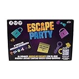 Famosa – Escape Party, juego de Escape Room muy completo, con posibilidades de juego diferentes para jugar muchas veces, hasta 500 preguntas, acertijos y adivinanzas, a partir de 10 años, (700016895)
