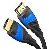 KabelDirekt – 3m – Cable HDMI 4K (4K@120Hz/4K@60Hz para una Espectacular Experiencia Ultra HD – High Speed con Ethernet, Compatible con 2.0/1.4, Blu-ray/PS4/PS5/Xbox Series X/Switch, Negro)