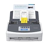 ScanSnap iX1600 Blanco - Escáner de Documentos de Oficina - ADF Scanner, Doble Cara, WiFi, Pantalla táctil ADF, USB 3.2