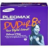 SAMSUNG Pleomax DVD+R 4.7GB, Jewel Case 5-PK 4,7 GB 5 Pieza(s) - DVD+RW vírgenes (Jewel Case 5-PK, 4,7 GB, 5 Pieza(s), 120 min, 8X)