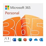 Microsoft 365 Personal - 1 persona - Para PC/Mac/tabletas/teléfonos móviles - Suscripción de 12 meses