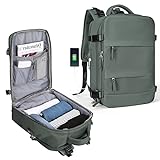 SZLX mochila de viaje para mujer, de transporte, de senderismo, impermeable para deporte al aire libre, informal para la escuela, bolsa para computadora portátil
