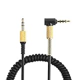 Yizhet Cable de Audio de Repuesto Compatible con Auriculares Marshall Major 2 II con Mic Control de Volumen Compatible con Smartphones, MP3, Tablets (1,2m)