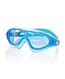 Speedo Biofuse Rift Gafas de Natación, Unisex niños, Azul/Naranja, Talla Única