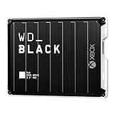WD BLACK P10 Game Drive de 5 TB para llevar tu colección de juegos de PC/Mac o PlayStation allí donde vayas, Color negro
