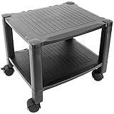 PrimeMatik - Допоміжний стіл для принтера Візок з колесами з кабельними вводами (AG061)