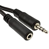 3,5 mm Estéreo Conector Jack a Enchufe Auricular Extensión Cable Cable 5 m [5 metros/5m]