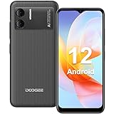 DOOGEE X98 [2023] Teléfono Móvil Barato Android 12, Ampliable 1TB Smartphone Pantalla 6.52' HD+, 4200mAh Batería, Telefonos Baratos 4G Dual SIM, 3GB+16GB, AI Doble Cámara, FaceID/5G-WiFi/OTG/GPS