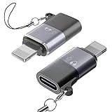Adaptador USB C to Lig-htn-ing, Adaptador iOS OTG, para teléfonos móviles, tabletas y Conexiones USB, Lector de Tarjetas, ratón y Teclado