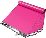 Switory Grandes sobres de polietileno de 14,5 x 19 pulgadas (368 x 483 mm) 100 piezas de bolsas de envío para ropa Sobres en rosa