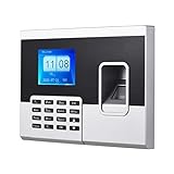 Bisofice Fingerprints Password Presence Machine Access Control Clock Recorder Recorder ma'aikaci tare da 2.8 inch launi allo