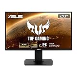 Asus TUF Gaming VG289Q - Monitor Gaming de 28' 4K (3840x2160, IPS, DCI-P3 , 60 Hz, 5 ms, LED, Adaptive-Sync, FreeSync, HDR 10, DisplayPort, HDMI) Negro