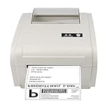 S SMAUTOP Impresora Térmica de Etiquetas, Soporte Bluetooth y USB, 4 X 6' 160 mm/s Impresora de Códigos de Barras de Etiquetas de Envío de Escritorio Etiquetadora Directa para Oficina, Almacén,Recibo