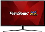 Viewsonic VX3211-MH - Monitor 31,5' Full HD IPS Panorámico (1980 x 1080, 3ms, 250 nits, 178°/178°, Color 8 bits, VGA/HDMI, Altavoces, Blue Light Filter, Flicker-Free), Color Negro y Plata