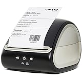 DYMO LabelWriter 5XL Label Printer | Rekonesans etikèt otomatik | Enprime Etikèt livrezon siplemantè lajè soti nan Amazon, eBay, Etsy | 2-plòg (Ewòp)