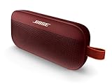 Altavoz Bluetooth Bose SoundLink Flex portátil, inalámbrico, Sumergible, de Viaje, Rojo Carmine, Exclusivo de Amazon
