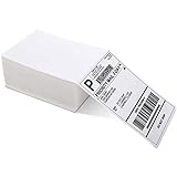 NetumScan Etiquetas térmicas de envío, 4 x 6 pulgadas (100 mm x 150 mm), etiquetas impermeables para el transporte, BPA/BPS, 500 Pack