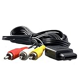 Link-e : Cable AV De Audio Y Video RCA Compatible Con Las Consolas Nintendo 64, Super Nintendo Y Gamecube (N64, SNES, GC)