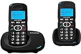 Alcatel TELEFONO DEC XL535 Duo Negro